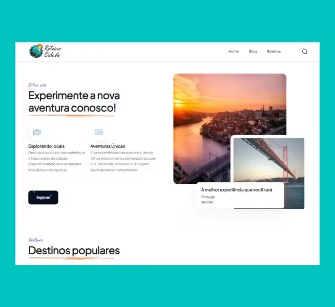 Roteiro Cidade – Estudio de Caso: Conversión de Figma a WordPress